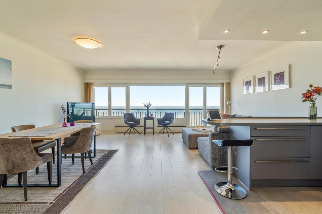 Skyline App 5P Met Prachtige Uitzichten & Terras Appartement Oostende Buitenkant foto