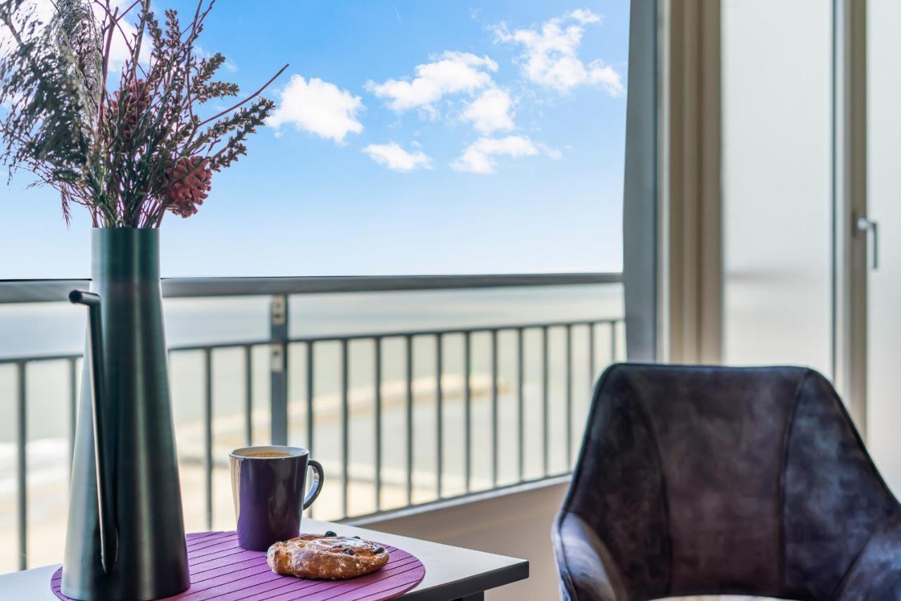 Skyline App 5P Met Prachtige Uitzichten & Terras Appartement Oostende Buitenkant foto