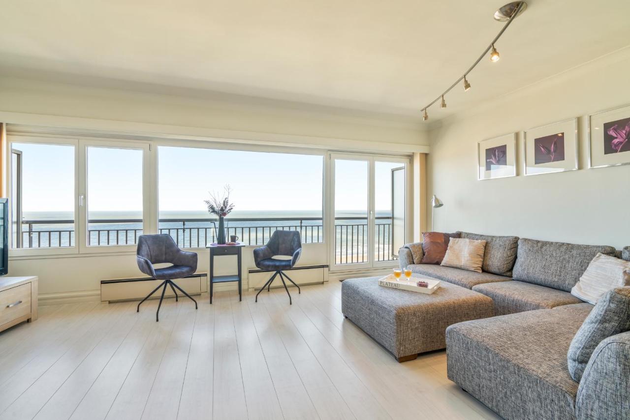Skyline App 5P Met Prachtige Uitzichten & Terras Appartement Oostende Buitenkant foto