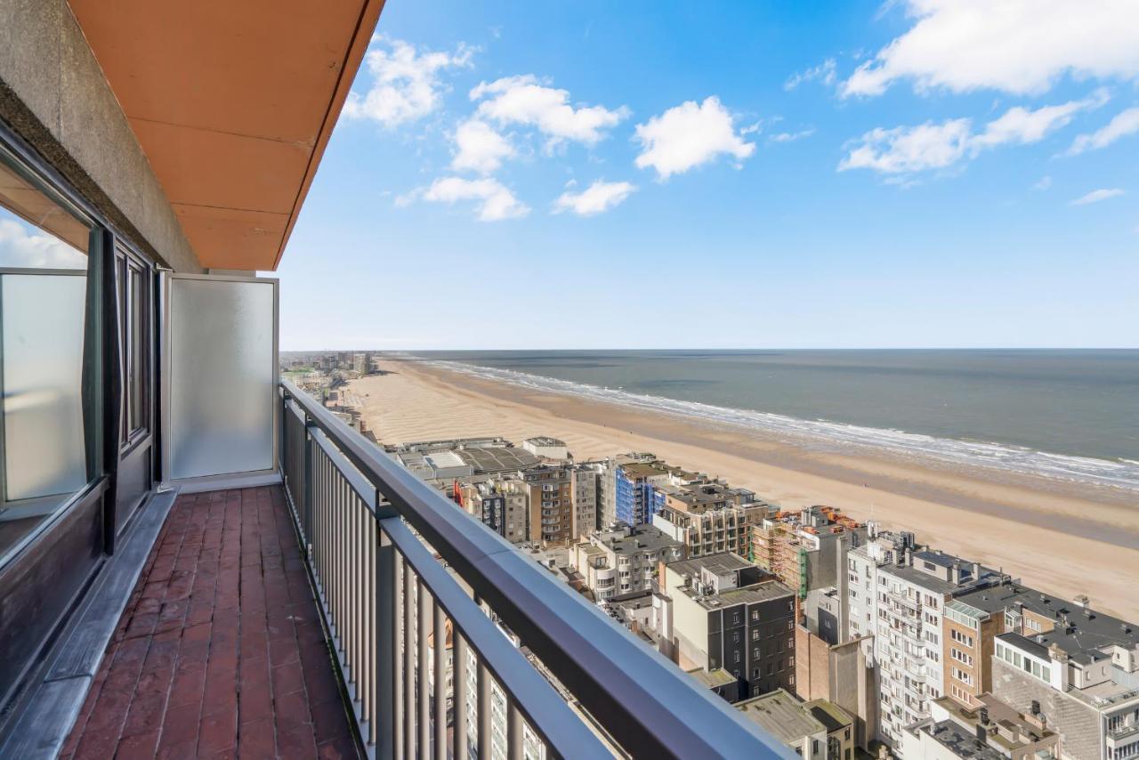 Skyline App 5P Met Prachtige Uitzichten & Terras Appartement Oostende Buitenkant foto